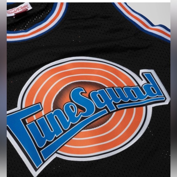 Space Jam Tune Squad 1/3 Tweety Basketball Jersey Men’s M Black/Orange/Blue - Picture 5 of 8